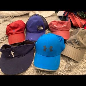 Lot of hats for men